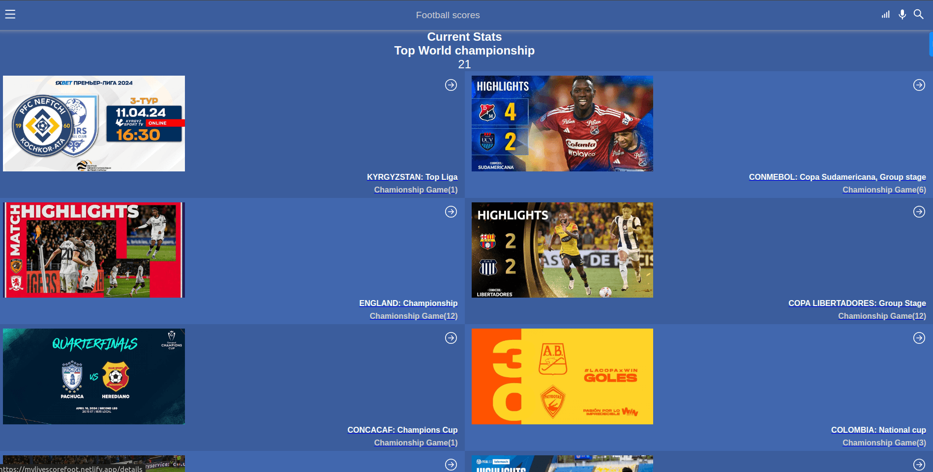 Football LiveScore